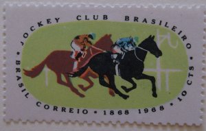 Brazil 1086  MNH Full Set Cat $0.80 Horse Racing Topical