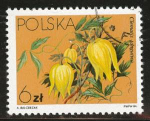 Poland Scott 2611 Used favor canceled stamp 1984