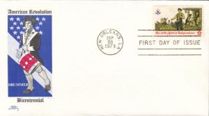 #1479 Drummer Colonial FDC