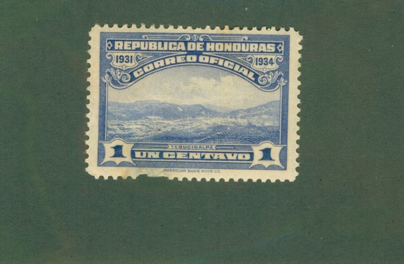 HONDURAS Φ 89 THIN MH BIN $0.50