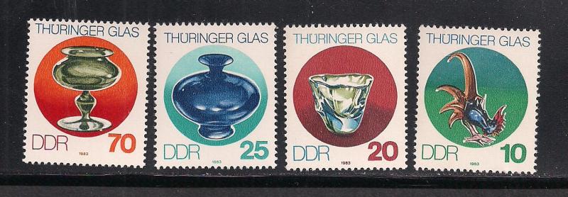 GERMANY - DDR SC# 2379-82 F-VF MNH 1983