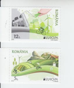 2016 Romania Think Green Europa (2) (Scott 5792-93) MNH