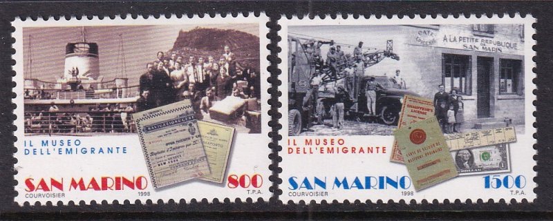 San Marino 1424-1425 MNH VF