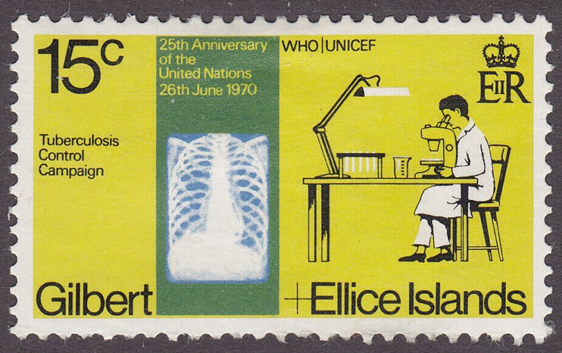 Gilbert & Ellice Islands 164 annlv. ol the United Nations 1970