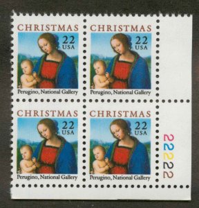 2244 MNH Plate Block