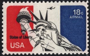 SC#C87 18¢ Statue of Liberty Single (1974) MNH