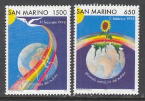 San Marino 1413-1414 MNH VF