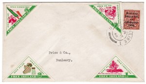 (I.B) Ireland Political : One Flag, One Country Cover (Dun Laoghaire 1956)