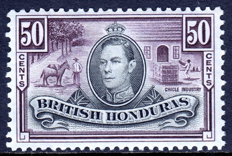 British Honduras - Scott #123 - MH - SCV $9.00