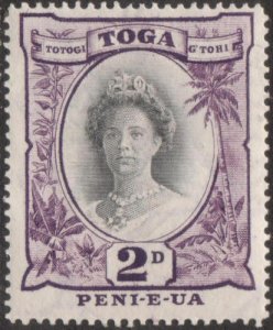 Tonga 1942 SG76 2d Queen Salote MLH