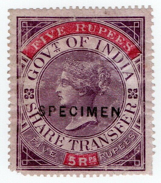 (I.B) India Revenue : Share Transfer 5R (specimen)