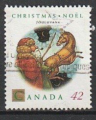 1992 Canada - Sc 1452 - used VF -1 single - Christmas - Jouluvana