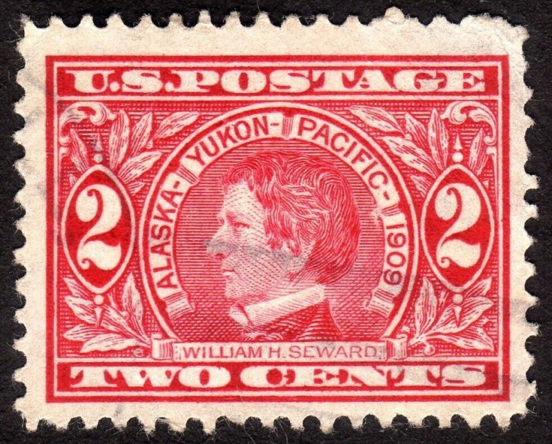 1909, US 2c, William H. Seward, Used, Sc 370
