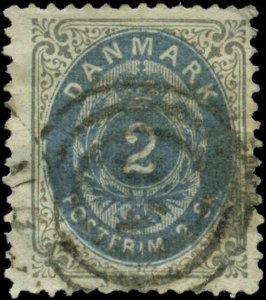 Denmark Scott #16 Used