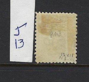 AUSTRALIA SCOTT #J13- 4P - 1902-04 POSTAGE DUES-  MINT HINGED