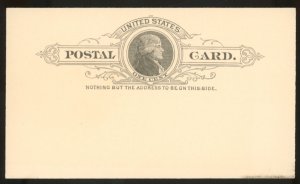 U.S. #UX9 MINT POSTAL CARD