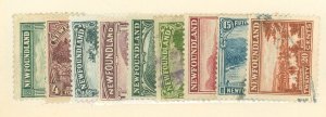 Newfoundland #131/143 Unused Multiple