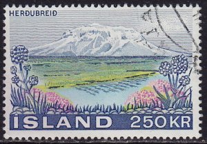 Iceland - 1972 - Scott #438 - used - Herdubreid Mountain