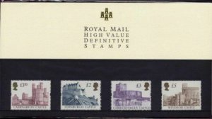 GB 1997 Enschede Machin High Values £1.50 to £5 Scarce Presentation Pack no 40