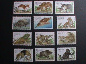 BELIZE-2000-SC#1119-30 BEAUTIFUL LOVELY FAUNA-MNH-COMPLETE SET OF 12 VF