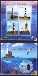 Mali 2013 Lighthouses Sheet + S/S MNH