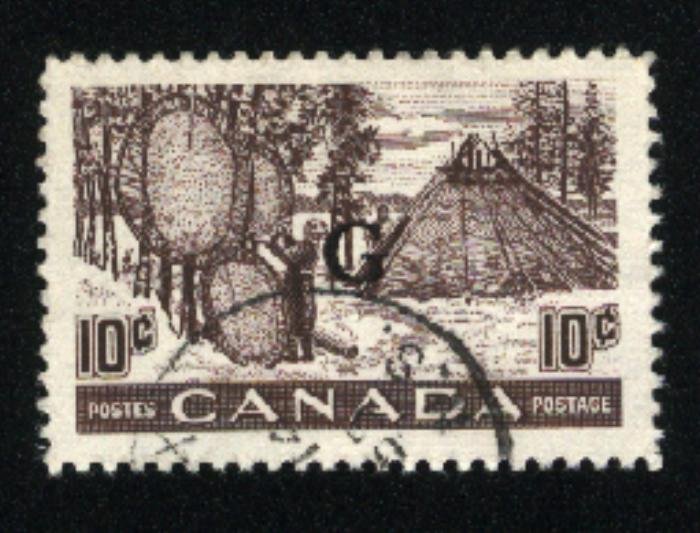 Canada #O26   u    VF 1950-51 PD