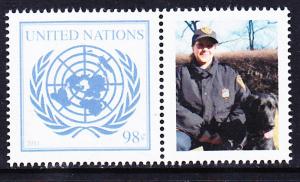 1023 United Nations 2011 Personalized  Dogs MNH