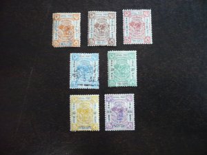 Stamps - Shanghai - Scott# 153-159 - Used Set of 7 Stamps