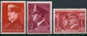 Germany  Sc.#  3 Stamps  MNH