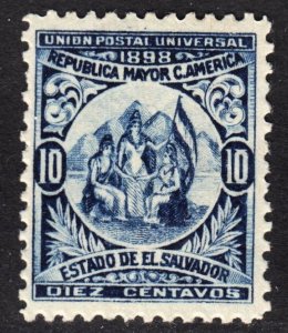 El Salvador Scott 181 wtmk 117 F+ mint OG H reprint. FREE...