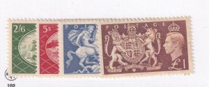GB SG 509-512 VF-MNH KGV1 ISSUES TO £1 CAT VALUE £100 ANOTHER GREAT DEAL @ 20%