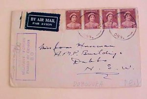 AUSTRALIA FPO 099 DOBODURA DUTCH EAST INDIES 1945 CENSORED COVER