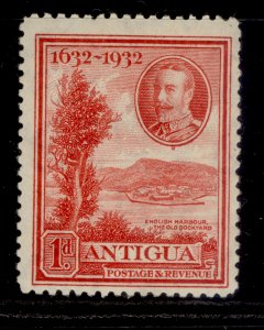 ANTIGUA GV SG82, 1d scarlet, M MINT.