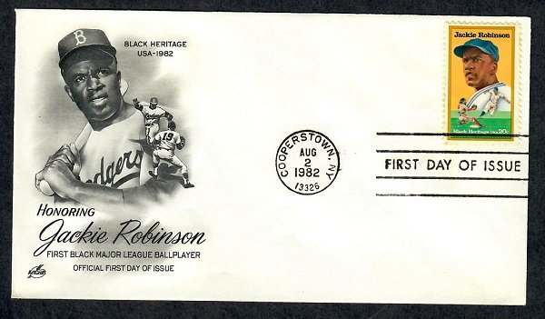 2016 Jackie Robinson Unaddressed ArtCraft FDC