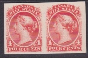 Canada FB21 Plate Proof Pair