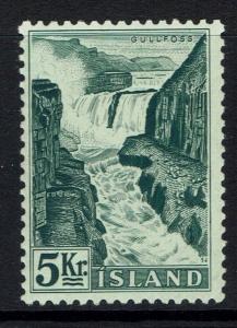 Iceland SC# 296 - Mint Hinged (Hinge Rem) - 030517