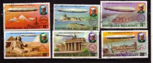 Malagasy Republic #545-48,C158-59 -1976- (U) Cat.$2.35