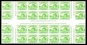 U.S. #766 MINT PARTIAL SHEET