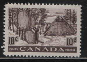 CANADA, 301, MNH, 1950, Indians Drying Skins on Stretchers