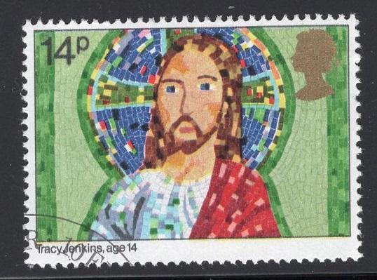 Great Britain  #961  used  1981  Christmas  14p