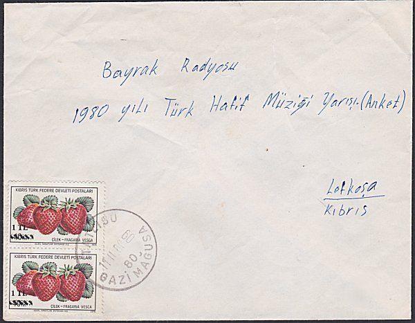 TURKISH CYPRUS 1980 cover TATLISU cds......................................53763