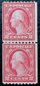 U.S. 488 FVF Mint JL Pair $40.00 Rich Color