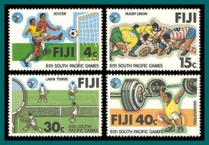 Fiji 1979 South Pacific Games, MNH  #405-408,SG572-SG575