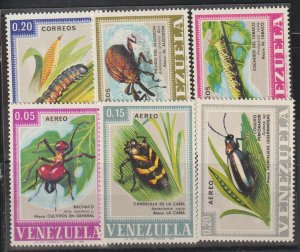 Venezuela SC 916-18, C989-91 Mint Never Hinged