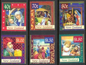 New Zealand Sc# 1532-1537 MNH 1998 Christmas