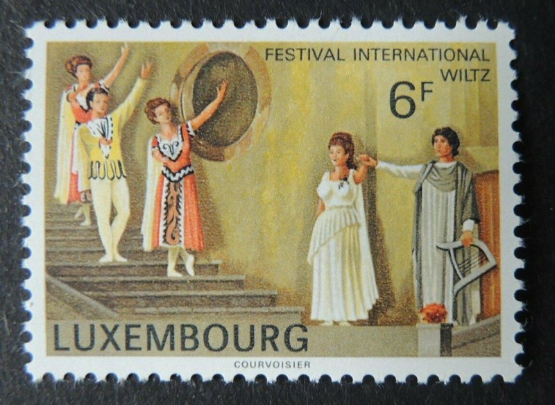 Luxembourg 1977 wiltz international festival music opera 1 value MNH 