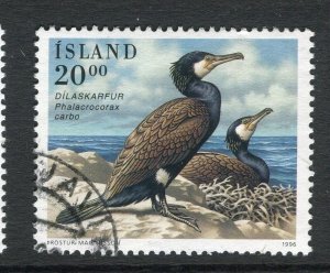 ICELAND; 1990s early Birds issue fine used 20k. value