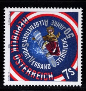 Austria Scott 1783 MNH** 1999 Sports Federation stamp