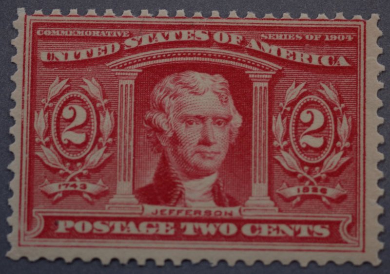 United States #324 Two Cent Louisiana Purchase MNH