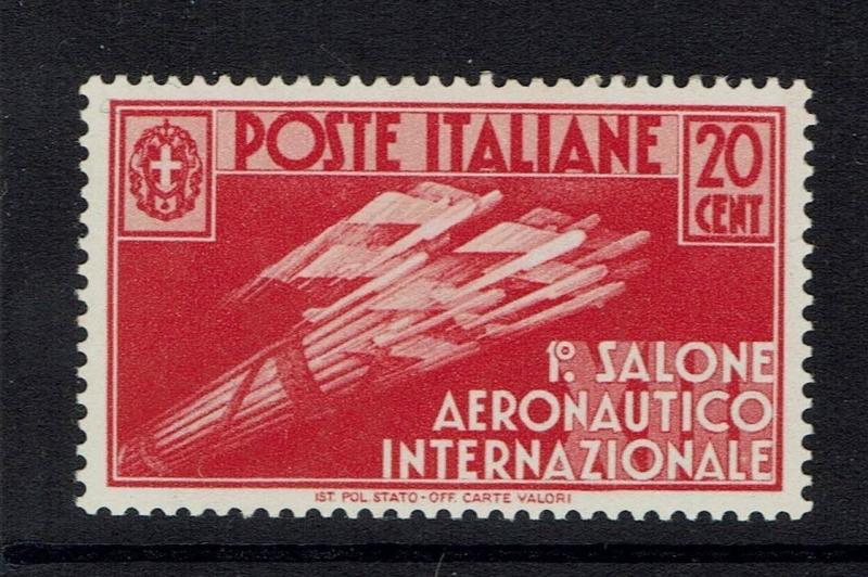 Italy SC# 345 - Mint Never Hinged (Very Light Gum Toning / Scratches) - 050717